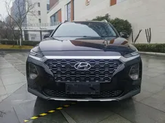2020 Hyundai Santa Fe 380 TGDi AT 2WD GLS Luxury, чёрный — фото 2