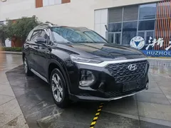 2020 Hyundai Santa Fe 380 TGDi AT 2WD GLS Luxury, чёрный — фото 3