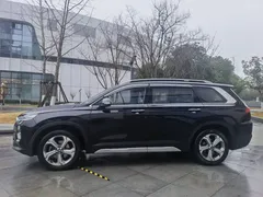 2020 Hyundai Santa Fe 380 TGDi AT 2WD GLS Luxury, чёрный — фото 4