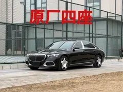 2023 Mercedes-Benz Maybach S-Class S 480 4MATIC, чёрный — фото 1