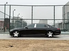 2023 Mercedes-Benz Maybach S-Class S 480 4MATIC, чёрный — фото 3
