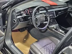 2022 Audi A8L 50 TFSI quattro, чёрный — фото 9