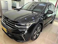 2023 Volkswagen Tiguan L 380TSI AT 4WD R-Line 7-seat, чёрный — фото 1
