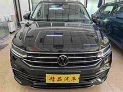 2023 Volkswagen Tiguan L 380TSI AT 4WD R-Line 7-seat, чёрный — фото 2