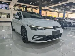2021 Volkswagen Golf 280TSI DSG Pro, белый — фото 3