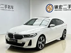 2022 BMW 6 Series GT 630i M, белый — фото 1