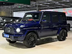 2022 Mercedes-Benz G-Class G 350, синий — фото 1