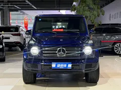 2022 Mercedes-Benz G-Class G 350, синий — фото 2