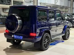 2022 Mercedes-Benz G-Class G 350, синий — фото 4