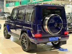 2022 Mercedes-Benz G-Class G 350, синий — фото 6