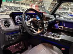 2022 Mercedes-Benz G-Class G 350, синий — фото 14