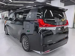 2020 Lexus LM 300h seven-seater elegant, чёрный — фото 4