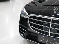 2023 Mercedes-Benz S-Class S 450 L 4MATIC, чёрный — фото 3