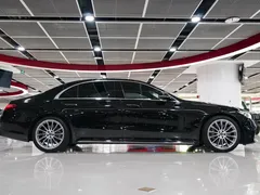 2023 Mercedes-Benz S-Class S 450 L 4MATIC, чёрный — фото 5