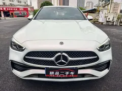 2022 Mercedes-Benz C-Class C 200 L Sport, белый — фото 2