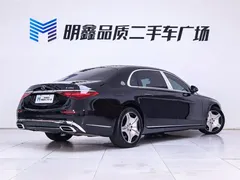 2021 Mercedes-Benz Maybach S-Class S 480 4MATIC, чёрный — фото 7