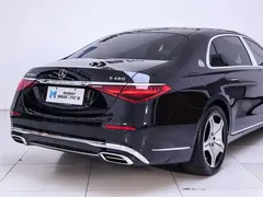 2021 Mercedes-Benz Maybach S-Class S 480 4MATIC, чёрный — фото 8