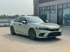 2023 Honda Civic 2.0L e:HEV, зелёный — фото 3