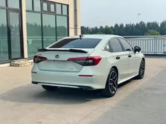 2023 Honda Civic 2.0L e:HEV, зелёный — фото 5