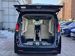 2021 Toyota Alphard Hybrid 2.5L Luxury, чёрный — фото 7