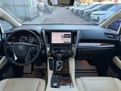2021 Toyota Alphard Hybrid 2.5L Luxury, чёрный — фото 12