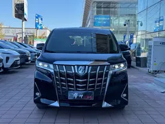 2021 Toyota Alphard Hybrid 2.5L Luxury, чёрный — фото 14