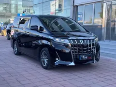 2021 Toyota Alphard Hybrid 2.5L Luxury, чёрный — фото 19