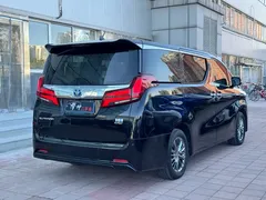 2021 Toyota Alphard Hybrid 2.5L Luxury, чёрный — фото 21