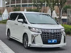 2021 Toyota Alphard Hybrid 2.5L Premium, белый — фото 3