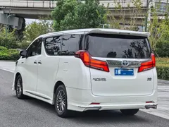 2021 Toyota Alphard Hybrid 2.5L Premium, белый — фото 4