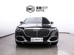 2021 Mercedes-Benz Maybach S-Class 480 4MATIC, чёрный — фото 2