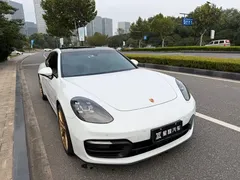2021 Porsche Panamera 4 Sport Turismo 2.9T, белый — фото 2