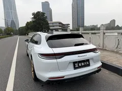 2021 Porsche Panamera 4 Sport Turismo 2.9T, белый — фото 8
