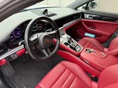 2021 Porsche Panamera 4 Sport Turismo 2.9T, белый — фото 9