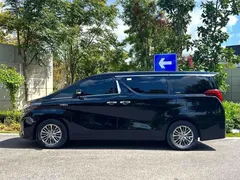 2021 Toyota Alphard Hybrid 2.5L Premium, чёрный — фото 4