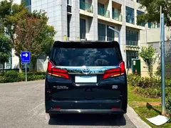 2021 Toyota Alphard Hybrid 2.5L Premium, чёрный — фото 5