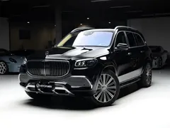 2021 Mercedes-Benz Maybach GLS 600 4MATIC, чёрный — фото 1