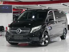 2021 Mercedes-Benz V-Class V 260 L Long Wheelbase Premium, чёрный — фото 1