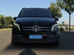 2021 Mercedes-Benz V-Class V 260 L Premium, чёрный — фото 2