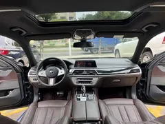 2021 BMW 7 Series 730Li M Sport Package, чёрный — фото 9