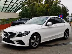 2021 Mercedes-Benz C-Class C 260 L Sport, белый — фото 1