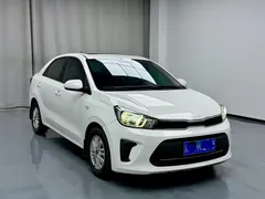 2020 Kia Pegas 1.4L AT, белый — фото 3