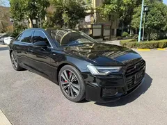2021 Audi A6L 55 TFSI quattro, чёрный — фото 3