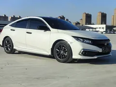 2022 Honda Civic 240TURBO CVT, белый — фото 3