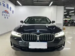 2022 BMW 5 Series 5 525Li, чёрный — фото 2