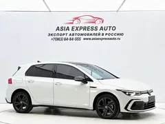 2021 Volkswagen Golf 280TSI DSG R-Line, белый — фото 3