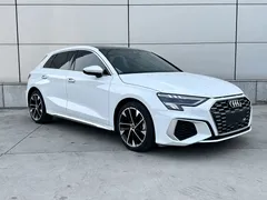 2022 Audi A3 Sportback 35 TFSI, белый — фото 3