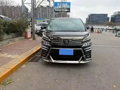 2023 Toyota Vellfire Crown Hybrid 2.5L HV Premium, чёрный — фото 1