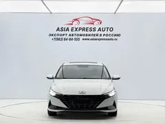 2022 Hyundai Elantra 1.5L CVT LUX Premium, белый — фото 2