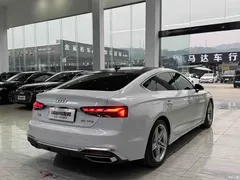 2022 Audi A5 imported Sportback 40 TFSI fashionable and elegant, белый — фото 4